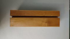 Vintage Carlos I Brandy Pedro Domecq Wood Box Bottle Holder Keepsake BOX ONLY