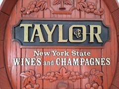 Taylor NY State Wines & Champagnes 3D Tavern Sign