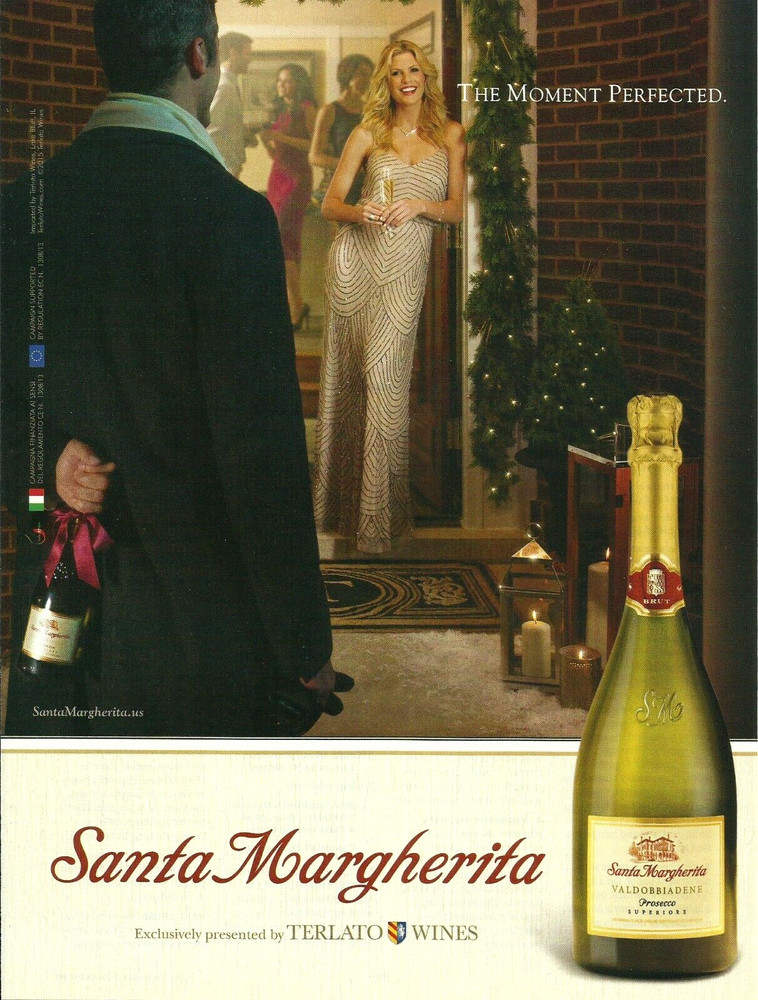 2015 Santa Margherita Wine Terlato Wines Moment Perfected Print AD Advertisement
