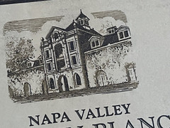 Vintage 1973 Napa Valley Wine Label Chenin Blanc Inglenook Vineyards Mini Poster