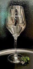 CHANDON Napa Valley House Wine Glass Crystal 8 3/4” ~ PRISTINE!