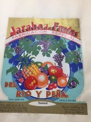 MEXICO: ca. 35 original Sherry Labels, large variety, some duplicates.