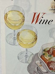1944 Wine Advisory Board Vtg Ad « As A Duck Shoot Goes … 10.375&Prime; x 14 »