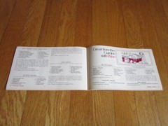 Vtg Mogen David Wine Champagne Cookbook Cherry Pancakes, Salmon Rose, Wine Glaze