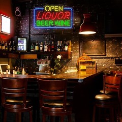 Open Liquor Beer Wine Neon Sign For Business Wall Decor, Usb Powered Neon Bar…
