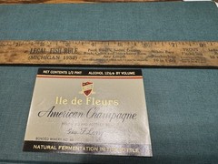 Geo F Lonz CLOSED Winery AMERICAN CHAMPAGNE Middle Bass Erie Isles OHIO History
