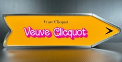 Veuve Clicquot Champagne Destination Blank Arrow Tin – Customizable- New