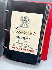 Lot of 95 Vintage Labels Sherry Wine Champagne from Spain & France 1960-70&rsquo;s!