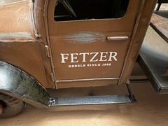 Rare – Fetzer Vineyards Wine Advertising Store Bar Display Truck – Bottle Rack