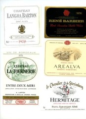 163 Wine Liquor Bottle Labels VINTAGE – Not all are shown