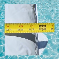 Chateau Lasalle Wine Pool Float Inflatable Mattress Bar Promo NOS Vintage 1980s