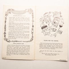 Vintage Taylor Wine Company Come For Cocktails Drink Appetizers Recipies 1958