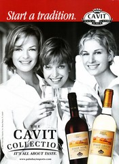 CAVIT WINE AD #1 RARE 2001 OUT OF PRINT