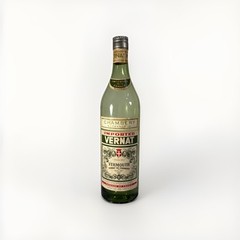 Vermouth Vernat De Chambery Extra Dry Bottle by Vernat Inc Empty Bottle. Rare