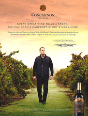 2015 John Concannon Vineyard California Cabernet Wine Print AD Advertisement