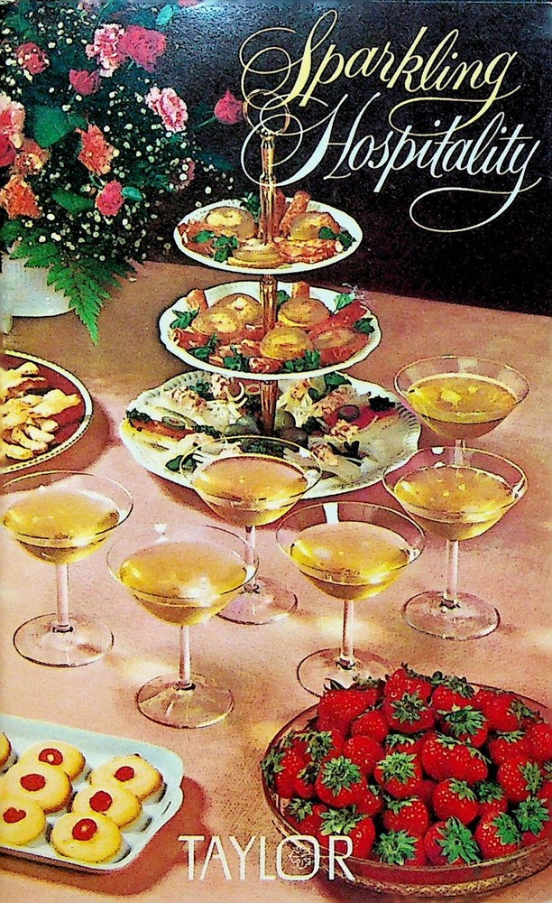 Taylor Wine Sparkling Hospitality Recipe Booklet 1961 Hammondsport NY
