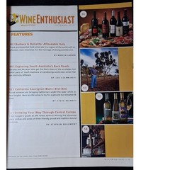 Wine Enthusiast Lot 2010–11 Top 100, Awards, Cult Wines – 6 Issues