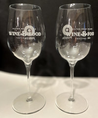 2 – Hilton Head Island Wine & Food festival 2022 wine glass- Public advertising
