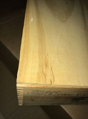 CHIANTI RISERVA WINE WOOD CRATE BOX FAMILIA CARA 2003 TOSCANA ITALIA