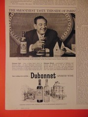 1963 Dubonnet Aperitif Wine Guy Lombardo photo art print ad