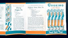 RARE 1930s ITALIAN SWISS COLONY Asti Sonoma CA Art Deco Wine Cooking Booklets(2)