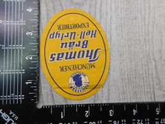 Münchener Thomas Bräu Hell-Urtyp Exportbier German Beer Vintage Label Breweriana