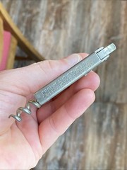 The Christian Brothers Vermouth Brandy Wine Corkscrew Knife Bottle Opener Italy