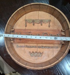 Man Cave Bar Pub Mouton Cadet Baron Philippe de Rothschild Barrel Wall Decor