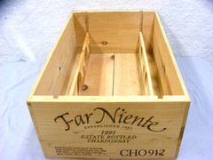 Far Niente 1991 Chardonnay Napa Valley California Wooden Wine Crate 12 x 750ml