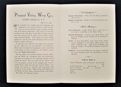 1886 antique PLEASANT VALLEY WINE CO rheims steuben co ny AD CARD price list