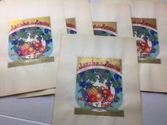 MEXICO: ca. 35 original Sherry Labels, large variety, some duplicates.