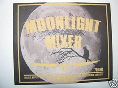 Hilarious Wine Beer Label Bottle Sticker Fun Moonlight