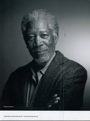 LAURENT-PERRIER CHAMPAGNE AD #7 RARE 2024 MORGAN FREEMAN 2 PGS SEE PIC FOR FLAWS