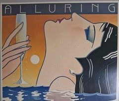 Wente Bros California Sparkling Wine Poster by Stephen Haines Hall 1983 20 x 30