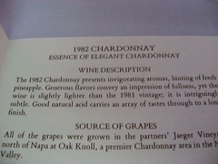 Vintage 1982 Rutherford Hill Chardonnay Wine Label Set Napa Valley Jaeger