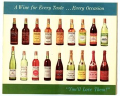Vintage 1960s TAYLOR WINES « Come to Our BARBECUE » Advertising RECIPE Booklet!