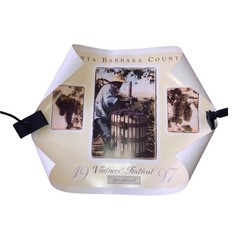 POSTER Santa Barbara County Vintners&rsquo; Festival 15th Annual Wine 1997 (EVENT)