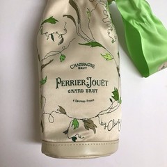 Perrier-Jouet Gift Bag Champagne Brut France EMPTY for 750ML Bottle Claire Coles