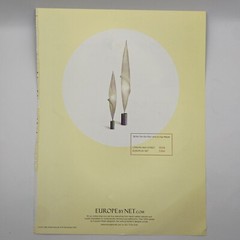 2001 Absolut Paik PRINT AD Vodka Bottle Art Paik Nam June Father of Video Art