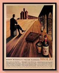 1963 Baron Ricasoli Brolio Italian Classic Wines Vintage PRINT AD Alcohol