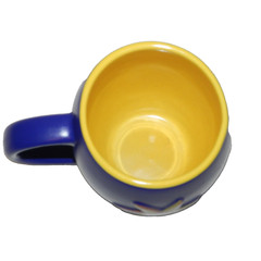 TOBIN-JAMES WINERY, PASO ROBLES, CALIFORNIA, BLUE COLOR CERAMIC COFFEE MUG / CUP