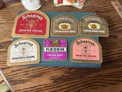 6 Vintage Passover Wine & Mead Bottle Labels Kosher Shapiro & Royal Wine NY Old
