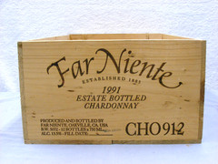 Far Niente 1991 Chardonnay Napa Valley California Wooden Wine Crate 12 x 750ml