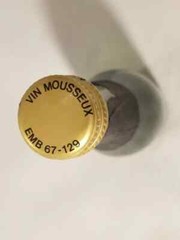 Grand Fleuron Brut Blanc De Blank 187ml Collector&rsquo;s Small Painted Bottle – Empty