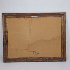 Geyser Peak Winery Wine Mirror Gold Foil Sign 27 x 21&Prime; Bar Pub Decor Vintage 80s