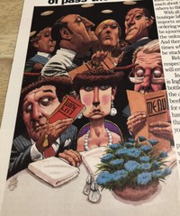1986 INGLENOOK WINE Artwork: Anderson – Vintage Magazine Ad Clipping