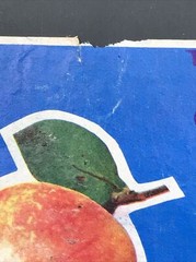 VTG 1960s-70s Kelterei Possmann Aepfelwein Frankfurter Apple Wine Label