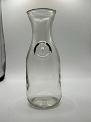 Vintage Paul Mason « Since 1852 » Pint Glass Milk Bottle, Carafe, or Vase**84-5.1