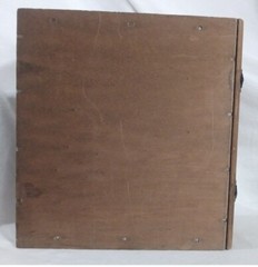 Cantine Duca D&rsquo;Asti Piedmonte Italy Empty Wooden Hinged Wine Box Latched 1980s