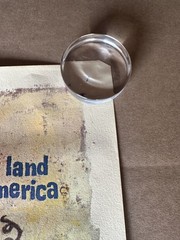 Vintage California Wine Land of America Lithograph Red Wine Amado Gonzalez 29×21